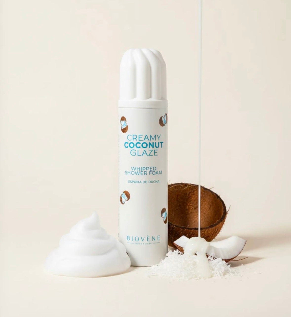 Chantilly de douche noix de coco 250ml 🥥