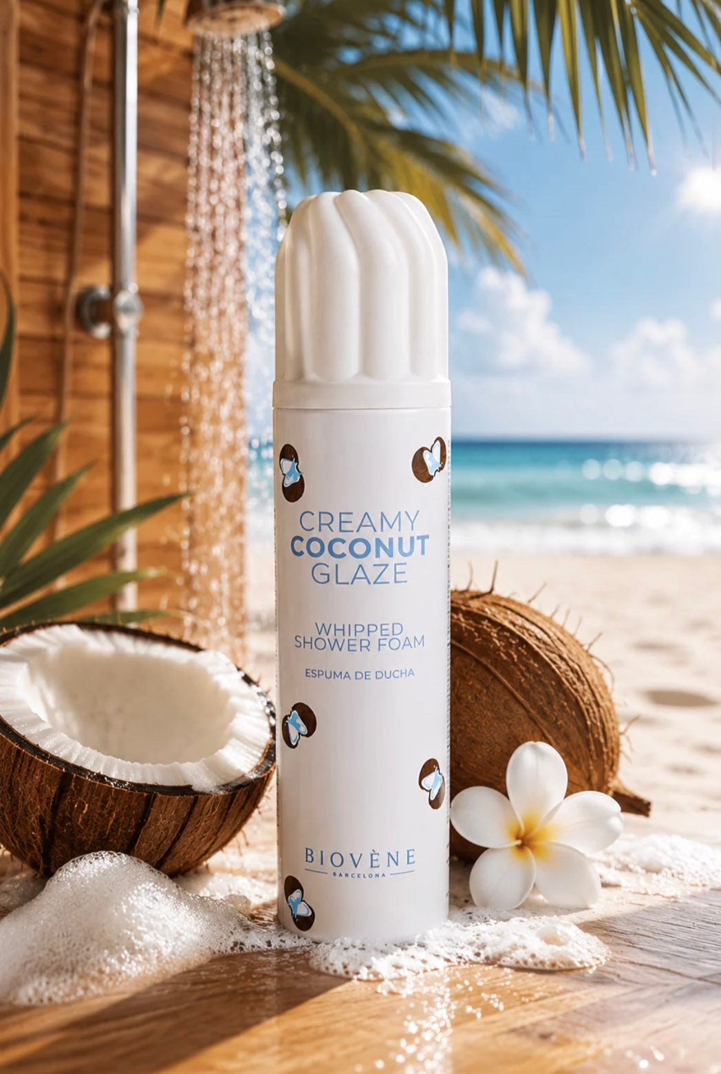 Chantilly de douche noix de coco 250ml 🥥