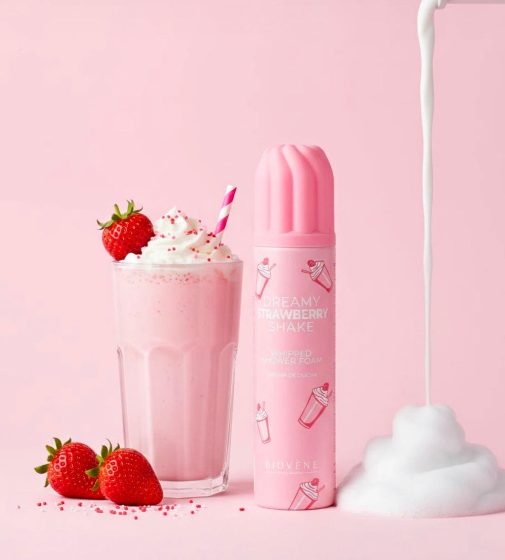 Chantilly de douche fraise milk-shake 250ml