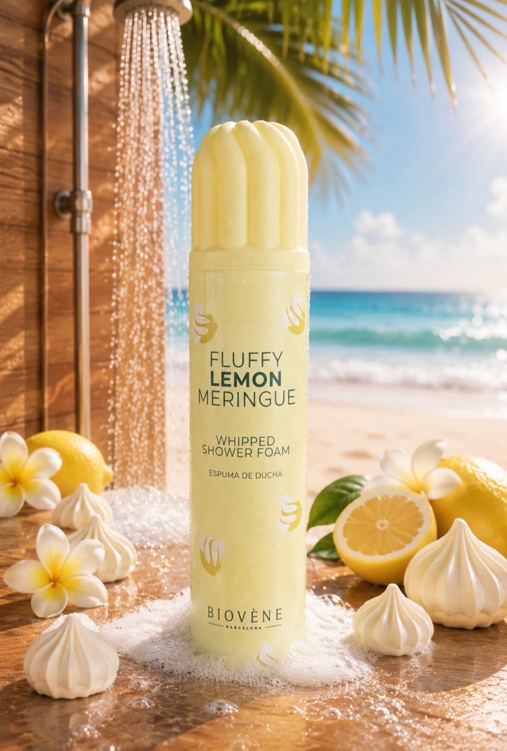 Chantilly de douche citron meringuée 250ml🍋