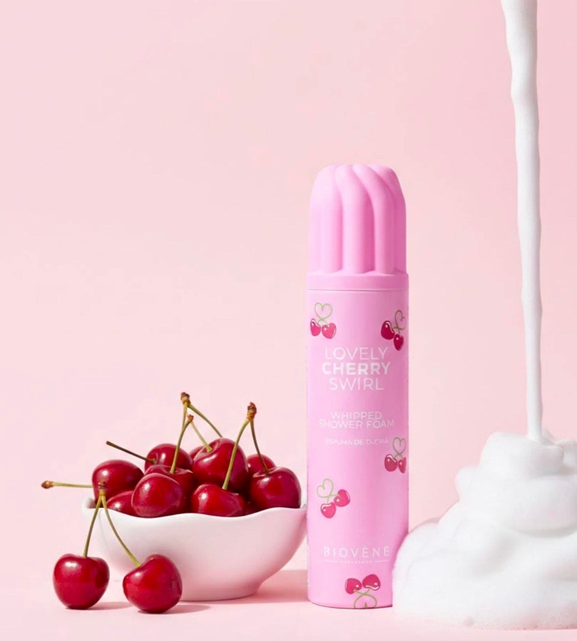 Chantilly de douche cerise & crème fouettée 250ml 🍒