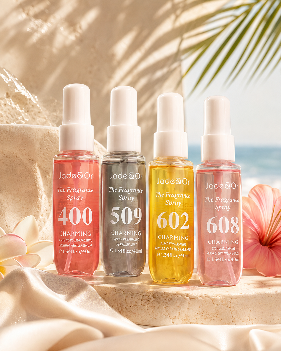 Lot de 4 brume 40ml chacune