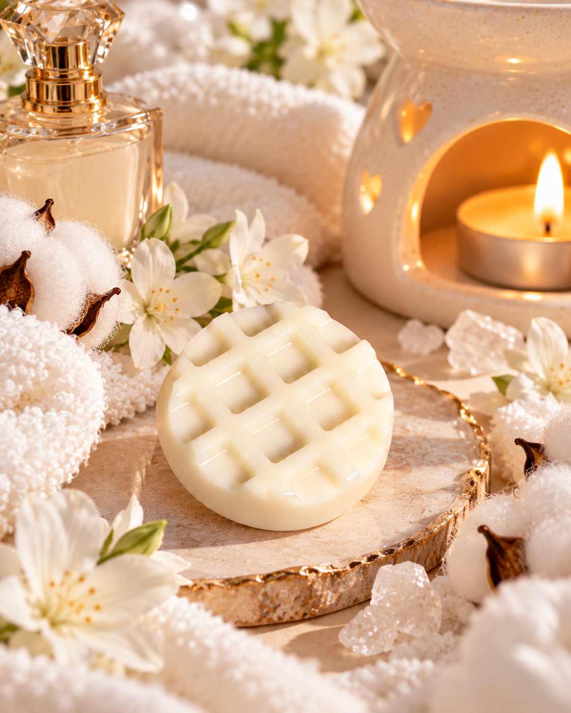 Fondant parfumé musc blanc